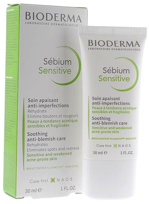 Sébium Sensitive Soin Apaisant Anti Imperfections Tube De 30 Ml