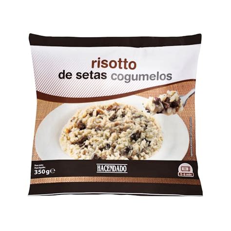 Risotto De Setas Hacendado Ultracongelados Mercadona