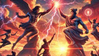 Titanomachy Epic Battle Of Gods Titans And Olympians