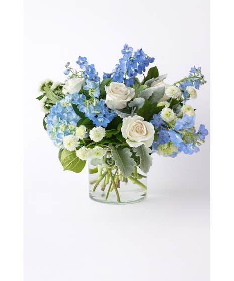 Blue Nankin Floral Arrangement Premium Blue And White Flower Bouquet