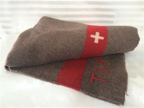 Awesome Swiss Army Blanket By Joyfuleuroantiques On Etsy