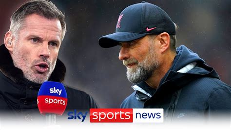 Jamie Carragher Says Jurgen Klopp Is Experiencing His Worst Spell At