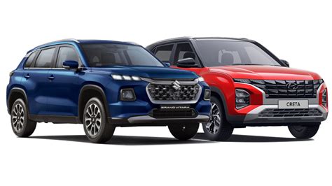 Suzuki Grand Vitara Vs Hyundai Creta Size Comparo