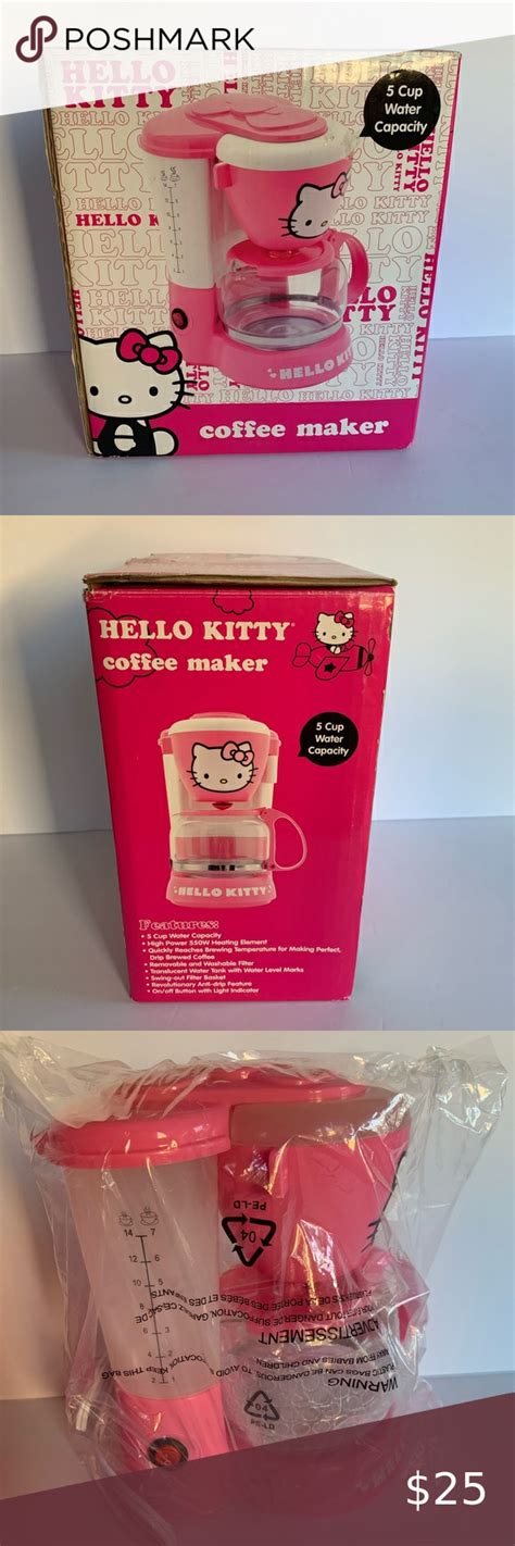 Hello kitty Coffee Maker | Coffee maker, Hello kitty kitchen, Hello kitty