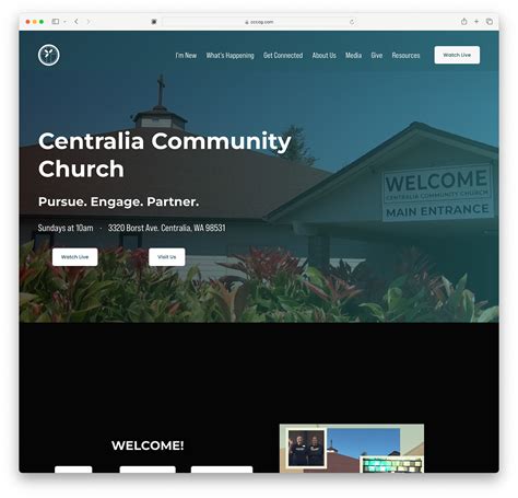 25 Best Church Websites (Examples) 2026 - Colorlib