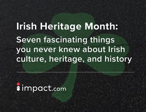 7 fascinating things you never knew about Irish culture, heritage, and ...