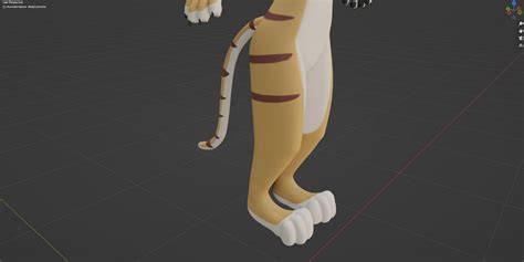 Aurora Anthro Cat 3d Model By Cm Studios