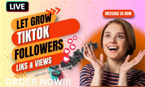 Grow Tiktok Followers Growth Tiktok Marketing Promotion To Real Follow