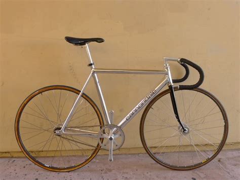 90 S Chrome CANNONDALE Track Bike 53cm Fixie Fahrrad