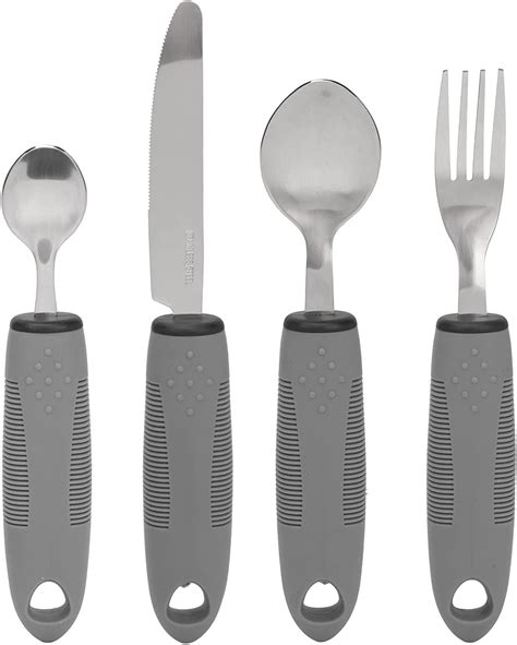 Adaptive Utensils Piece Wide And Weighted Utensils Kitchen Set Non