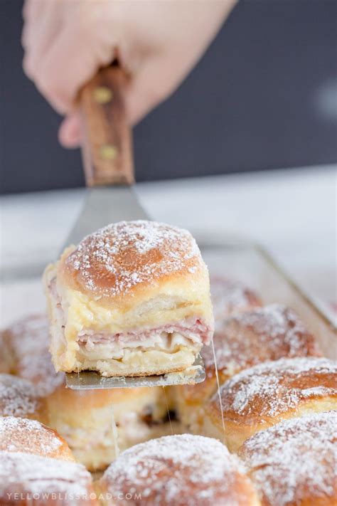 Monte Cristo Sliders Are The Classic Sandwich In Mini Form Perfect