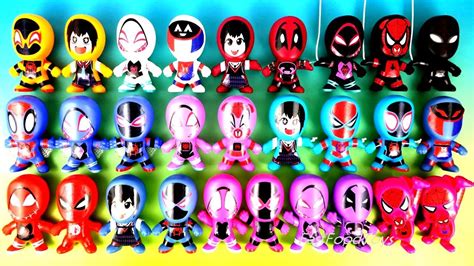 2018 Full World Set Mcdonalds Spider Man Into The Spider Verse Happy