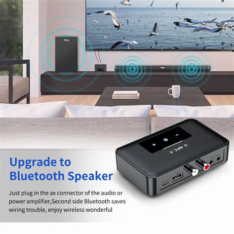 Bluetooth Rca Ontvanger 5 0 Aptx Ll Nfc 3 5Mm Jack Grandado