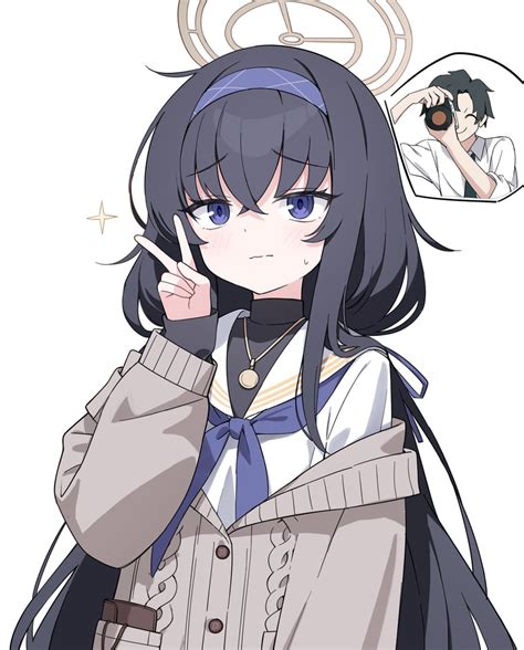 sensei  ui blue archive drawn  jyt danbooru