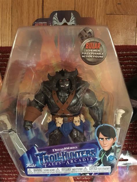 8 NEW Posable & Plush Funko Trollhunters- Jim, Claire, Bular, Aaarrrrgh ...