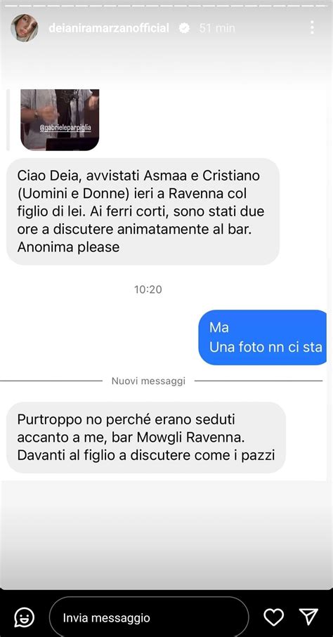 Asmaa E Cristiano Gi In Crisi Dopo Ued Lite Furiosa