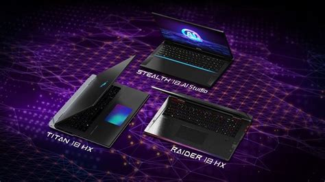 Introducing MSIs Latest Line Of AI Ready Laptops With Intel Core Ultra