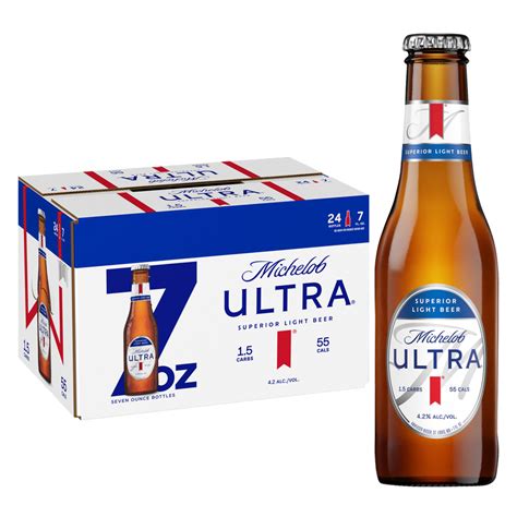 Michelob Ultra 24pk 12oz Btl 42 Abv Alcohol Fast Delivery By App Or