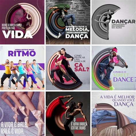 35 Pack Artes Canva Danças Feed Instagram E Facebook