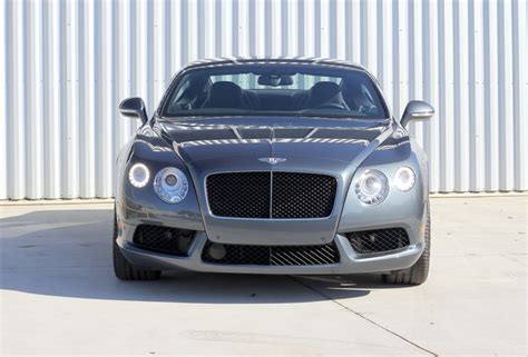 Front View Of The Bentley Continental Gt V8 Alain Gayot Photos Gallery