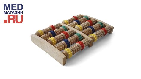 Деревянные роликовые массажеры Bradex: KZ-0485 и KZ-0484 - YouTube