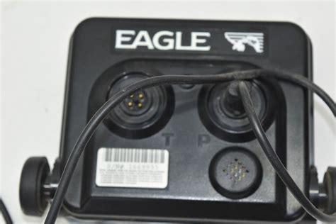 Eagle Ultra III Fish Finder Depth Finder Head Unit and battery pack 91 ...
