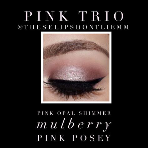 Get A Pink Smokey Eye With ShadowSense By SeneGence Pink Opal Shimmer