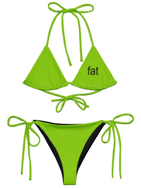 Fat Brat String Bikini Brat Summer Charli XCX Sold By State Owned Starr SKU