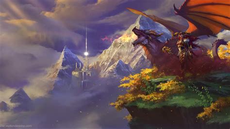 Dragonflight Cinematic World Of Warcraft K Live Wallpaper X