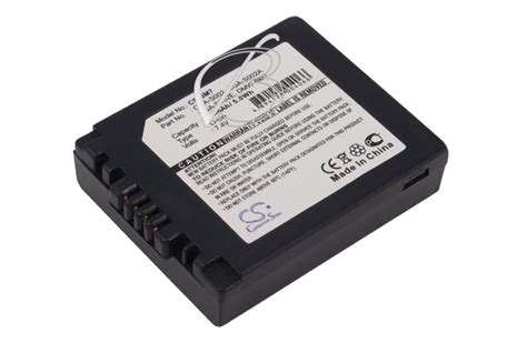 АКБ для Panasonic (CGA-S002E, DMW-BM7), 600mAh, oem 00000007357 ...