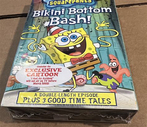 SpongeBob SquarePants Bikini Bottom Bash 4 Episodes VHS Tape 097368754430 97368754430 EBay