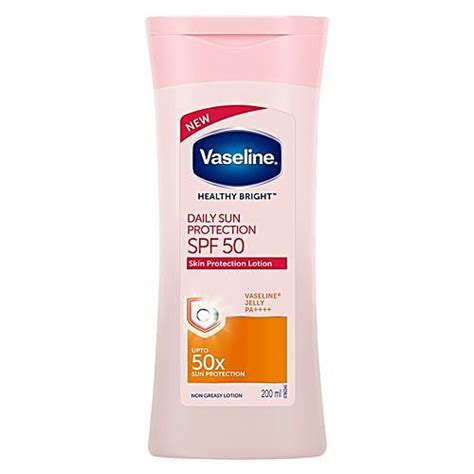 Buy Vaseline Healthy Bright Daily Sun Protection Spf 50 Skin Protection