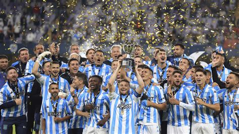 Racing campeón de la Supercopa Internacional resumen goles y