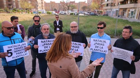 Protesta Sindical Frente A Natalia Chueca Por Las Condiciones De Los