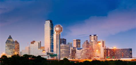 Dallas Skyline Panorama Stock Photo - Download Image Now - iStock