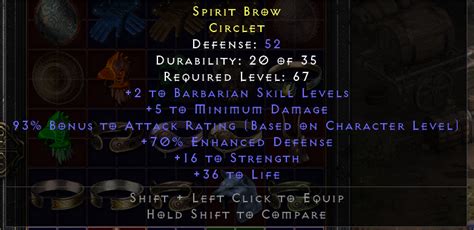 Iso Stat Barb Visionary Circlet Tiara No Fcr Topic D2jsp