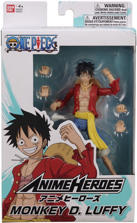 Best Buy Bandai Anime Heroes One Piece 6 5 Action Figure Monkey D