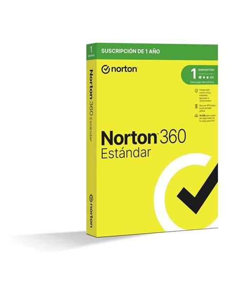 Nortonlifelock 360 Standard Seguridad De Antivirus Base Español 1