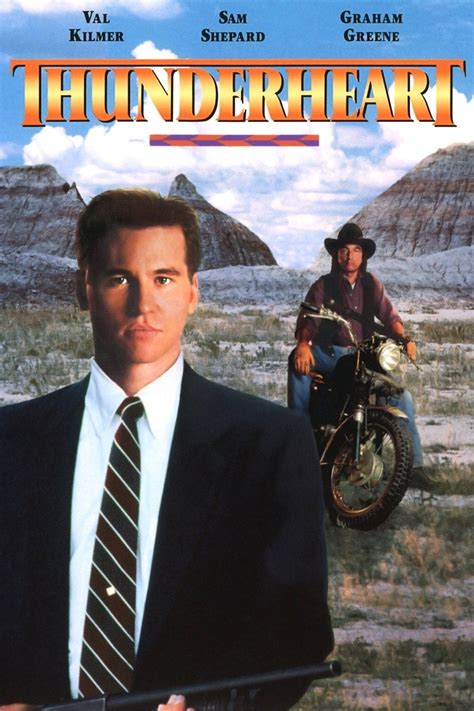 Thunderheart (1992) - Posters — The Movie Database (TMDB)