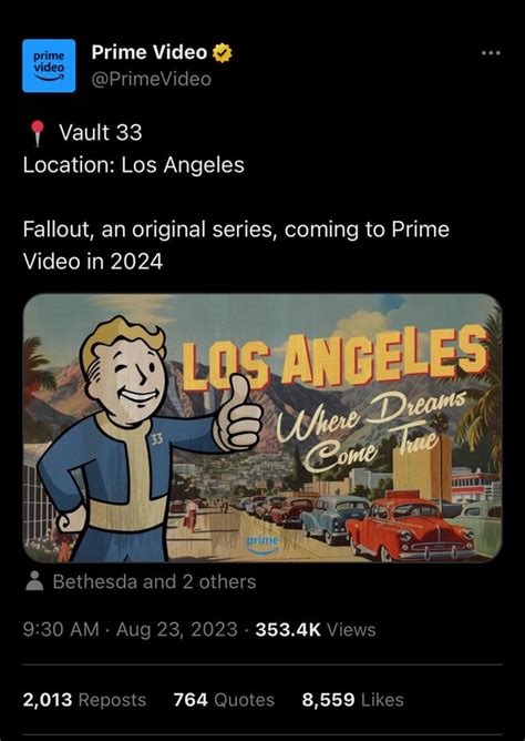 Vault 33: Los Angeles : r/Fallout_On_Prime