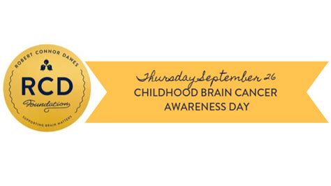 Childhood Brain Cancer Awareness Day Rcd Foundation