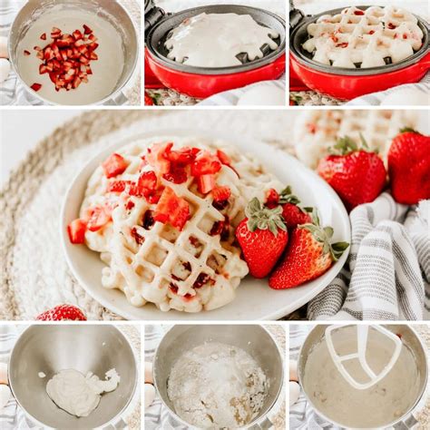 Strawberry Waffles Recipe