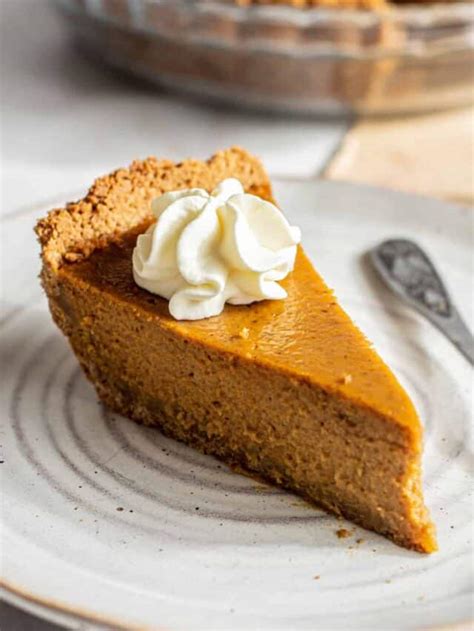 Pumpkin Pie With A Graham Crust Recipe Baking With Butter