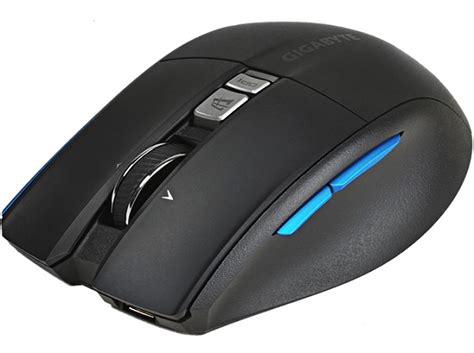 Лазерный датчик мышки Gigabyte Aire M93 Ice работает на стеклянных и ...