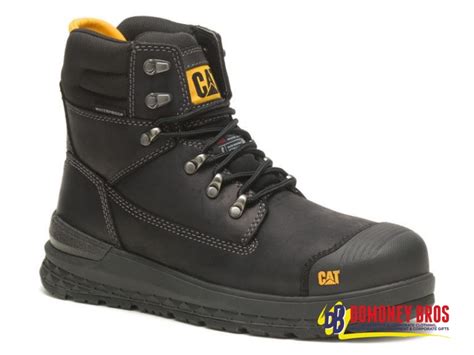 Cat Impact Safety Boot Black Domoney Brothers