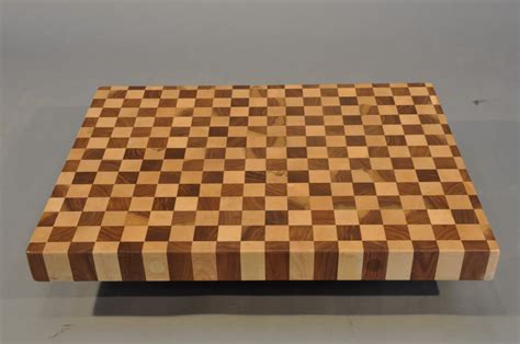 Patterned End Grain Wood Countertops