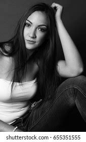 Sexual Brunette Suit Witch Night Halloween Stock Photo Shutterstock