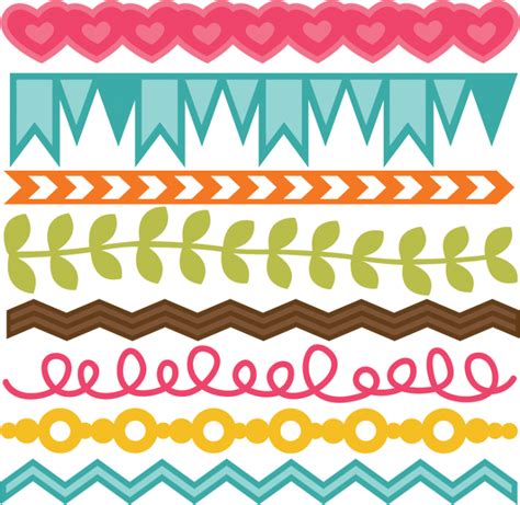 Borders Svg Cut Files For Scrapbooking Free Svg Cut Files Free Svgs