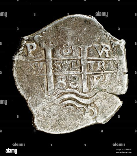 Spanish 8 reales coin hi-res stock photography and images - Alamy