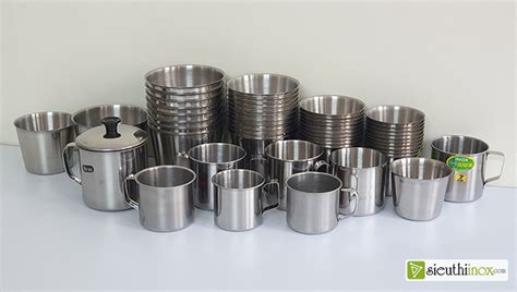 Ca inox, cốc inox, cốc uống nước bằng inox 304